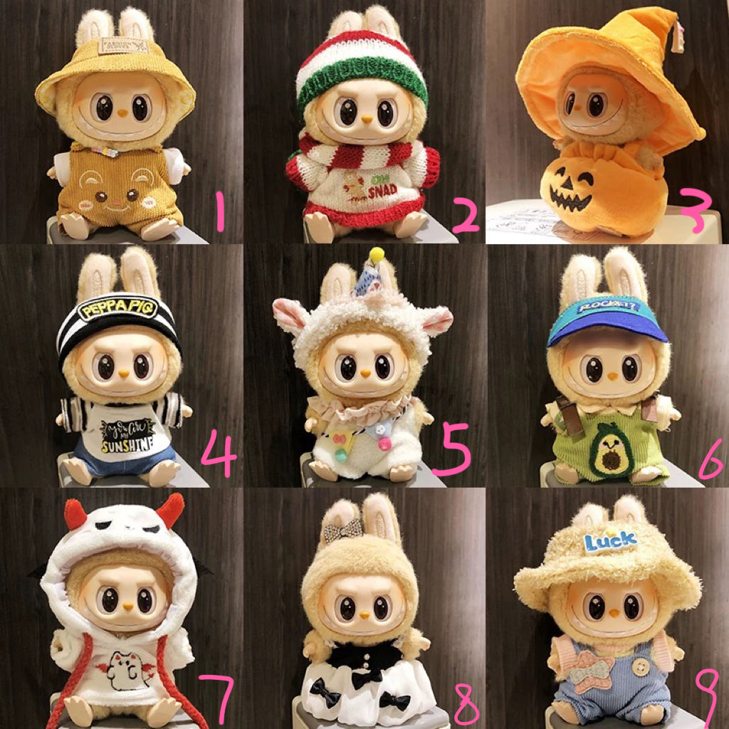 Labububu clothes collection